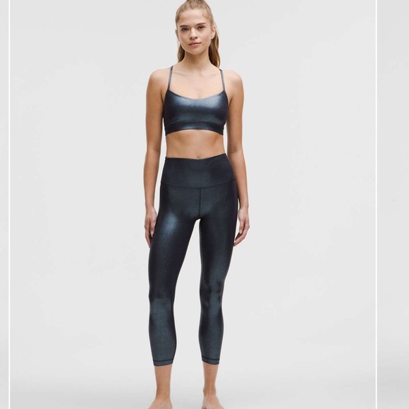 LULULEMON Align HR Rib Pant 25” Shine - Picture 3 of 10